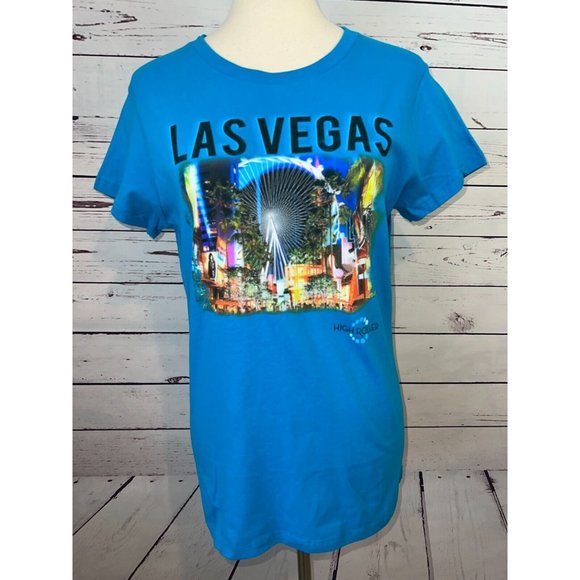 NWT Las Vegas Nevada Large high roller Coaster Graphic Tee Shirt T-Shirt Gift‎ - Picture 11 of 11
